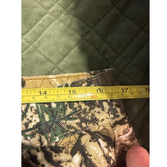 Camo Utility Carpenter Pants Mens XL Brown Tan Forest Camouflage - Picture 5 of 6